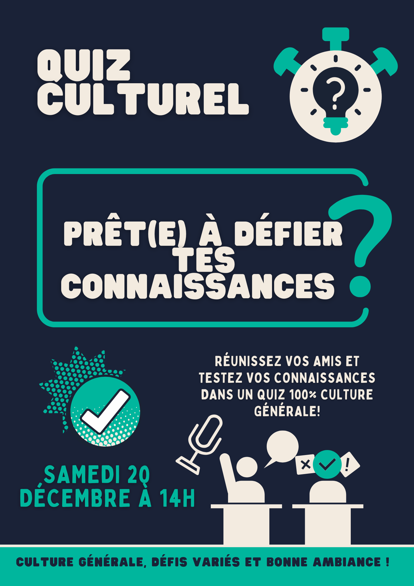 Affiche de l'événement